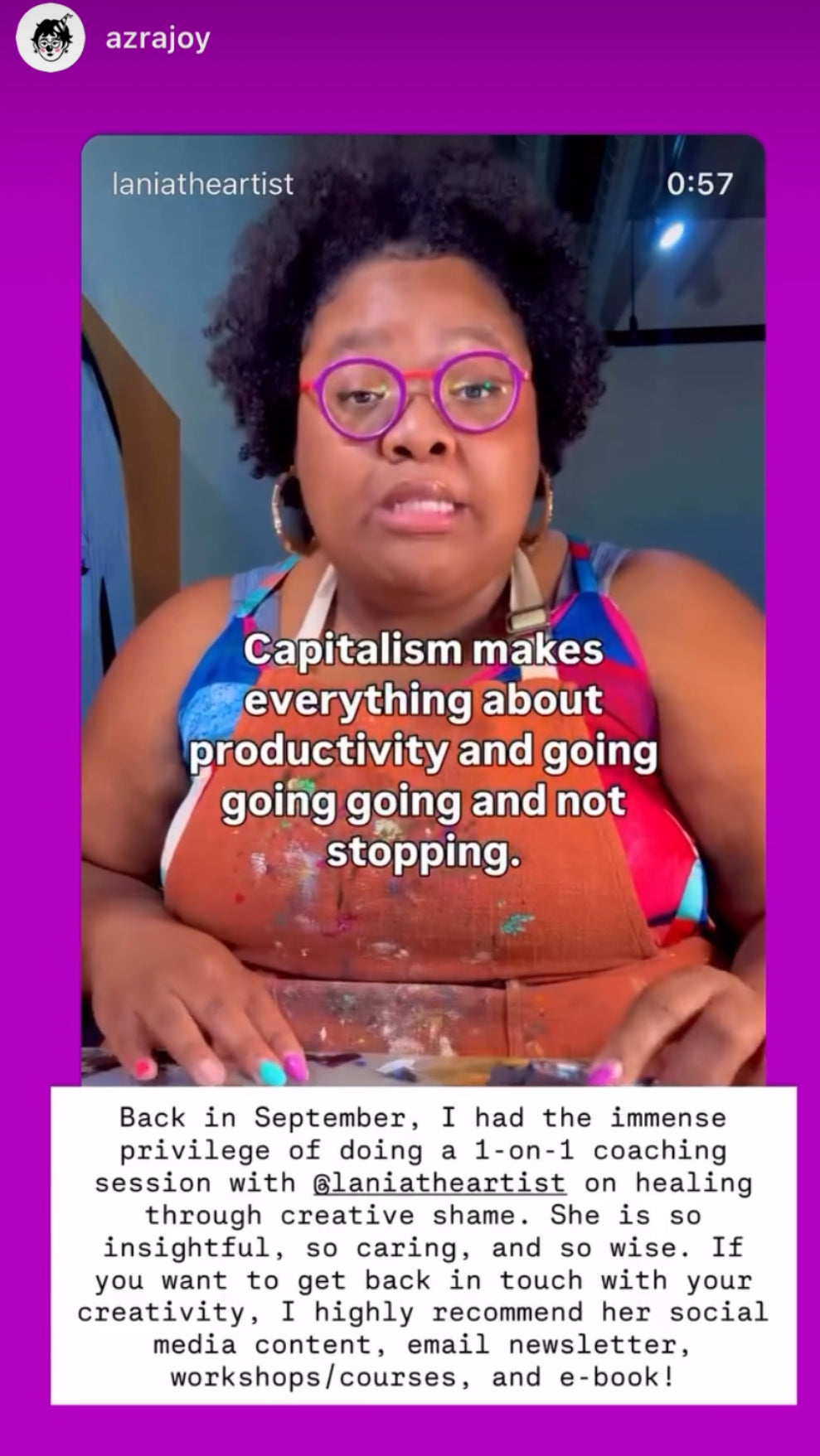 90 Minute 1:1 Session with LaNia