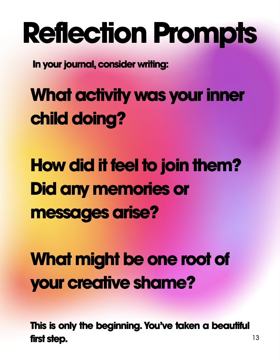 Make It Anyway: The 100+ Page Guide to Healing Creative Shame